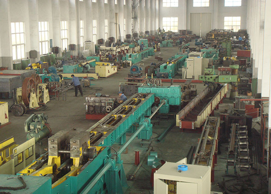 Persetujuan ISO 2 Mesin Roll Mill / Rolling Mill 30 - 108 mm OD Untuk Batang Tembaga